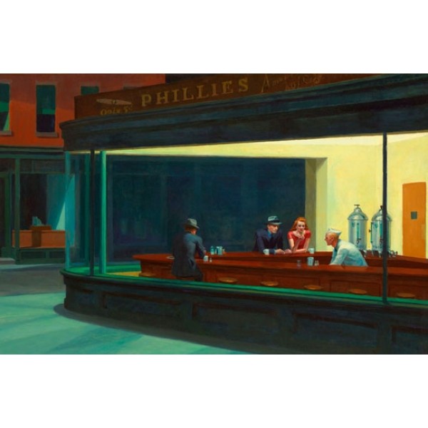 Nocne marki, Hopper (1000el.) - Sklep Art Puzzle